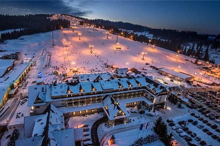 Krakau: Skifahren in der Tatra Kotelnica mit optionalen Thermalbädern4-Stunden-Skipass mit Ausrüstung und Transfer (keine Thermalbäder)