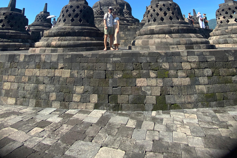 Yogyakarta Airport: Borobudur Climb & Prambanan Guided Tour
