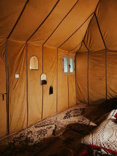 Depuis Merzouga ; 1001 Arabian Overnight In Tented Camp - dromadaire