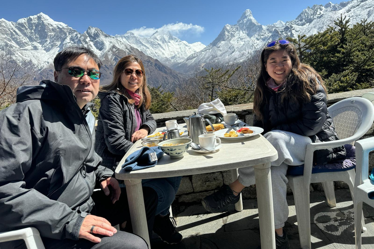 Everest Base Camp & Gokyo Lake Helicopter Flight landing Gokyo Lake Helicopter Flight Tour with Breakfast