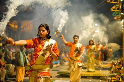 Varanasi Getaway: 3-Day Tour with Ganga Aarti and Sarnath