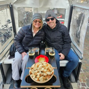Fondue and wine private Tuk Tuk tour in Geneva