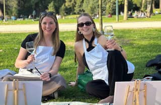 Kunst im Park: Paint 'n Sip im Parco Sempione