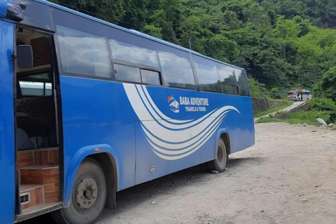 Autocarro turístico noturno: Catmandu para Pokhara ou Pokhara para KTM