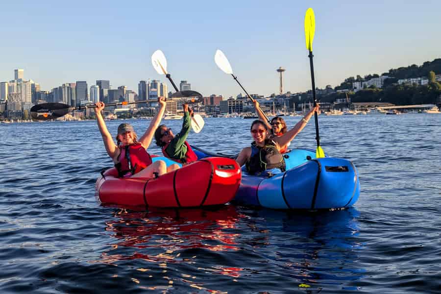 Seattle: Kajak-Tour auf dem Lake Union – kleine Gruppen, großartige Ausblicke. Foto: GetYourGuide Seattle: Kajak-Tour auf dem Lake Union – kleine Gruppen, großartige Ausblicke. Foto: GetYourGuide
