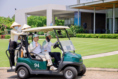 Desde Da Nang/Hoi an: Excursión de golf en Montgomerie Links Da NangCoche de alquiler + conductor sólo para el traslado ( no incluye golf )