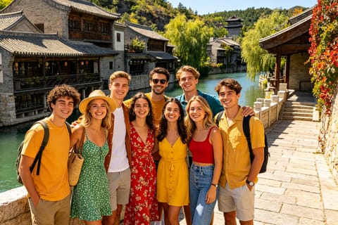 Beijing: Gubei Water Town, Transfer, Guide & Ticket Service