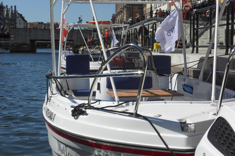 Gdańsk: No License Motorboat Rental On Motława River