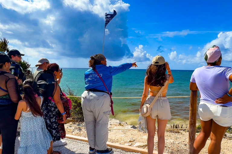 De Cancun: Excursão de um dia a Tulum e Chichen Itza com CenoteVisita com serviço de busca no hotel em Cancún