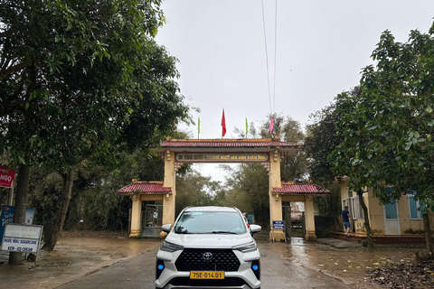 Hue to Dong Hoi by Private Car with Hue Budget Car Rental