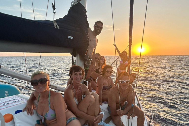 Ibiza: Formentera on a Sailboat. Private or Small Group Small Group