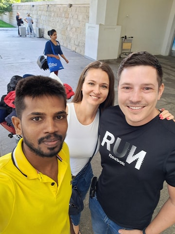 Privé transfer van Unawatuna naar Colombo Luchthaven (CMB)