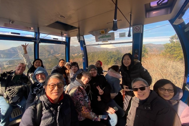 Tokyo: Hakone Fuji Day Tour w/ Cruise, Cable Car, Volcano TOKYO | From Tokyo Station (from April 1, 2024)