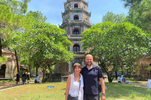 Explore Hue's Royal Legacy: Tombs, Temples & Culture Option 3: Choose Your Favorite 4 Attractions with Driver