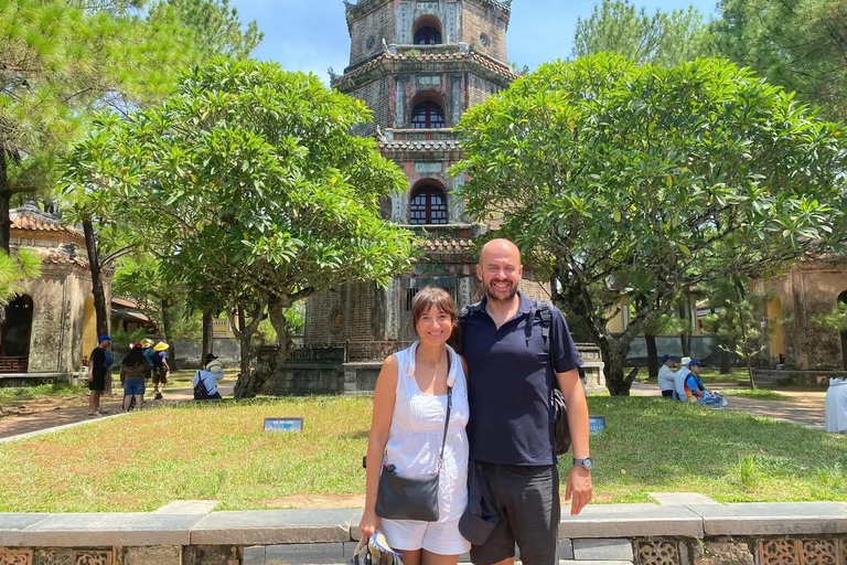 Explore Hue's Royal Legacy: Tombs, Temples & Culture Option 3: Choose Your Favorite 4 Attractions with Driver