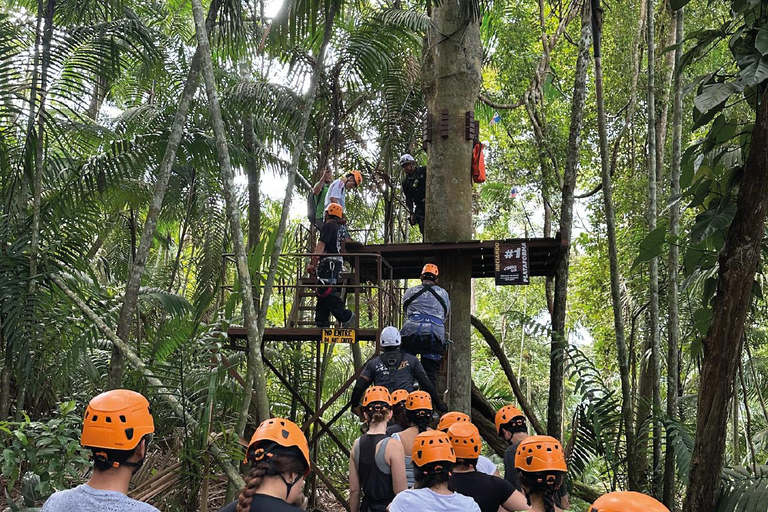 Panama City: Canopy, a 10-line adventure circuit, Gamboa