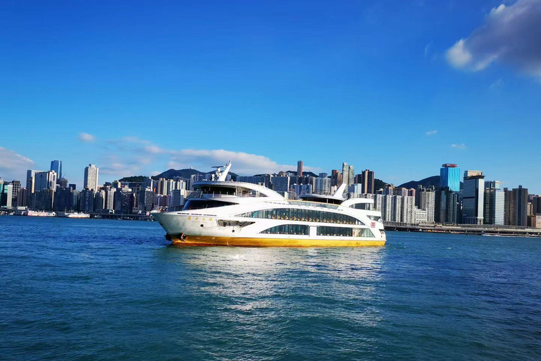 Hong Kong: Victoria Harbour Day, Sunset, or Night Cruise Day Cruise (17:10 PM – 18:10 PM)
