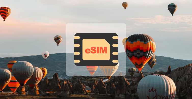 Turecko (Türkiye): Mobilný dátový roamingový plán eSim