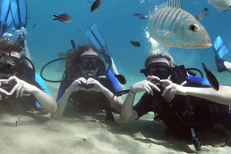 Heraklion: Lección de buceo para principiantes con instructor PADIInmersión para principiantes en la bahía de Agia pelagia - Sin traslado