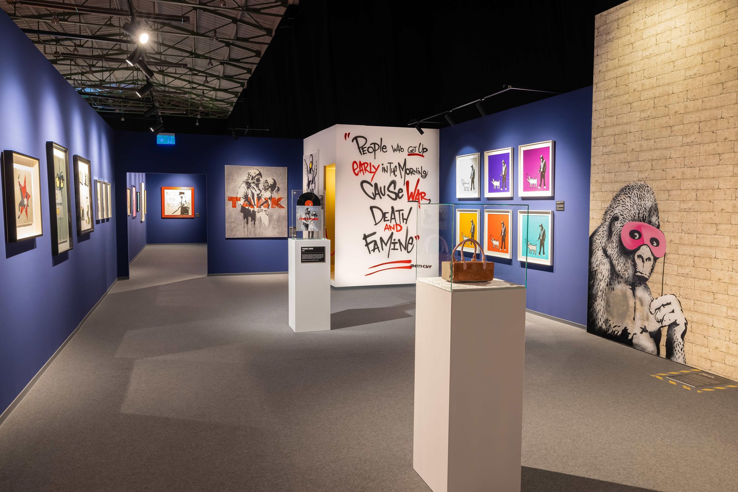 Manchester: Eintrittskarte für die Ausstellung „The Mystery of Banksy“