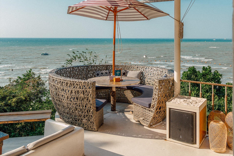 Private Pattaya Day Tour: Sanctuary of Truth & Beach Café Sanctuary of Truth & Cave Beach Club (Beachfront)