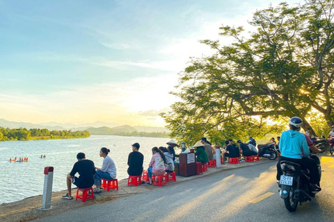 Hue Sunset: Water Park, Hills & Pagoda with Local Dessert Hue Sunset Private Tour