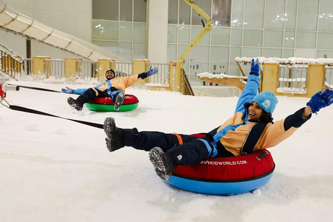 Doha: Snow Dunes Theme Park Entry Ticket with Pickup