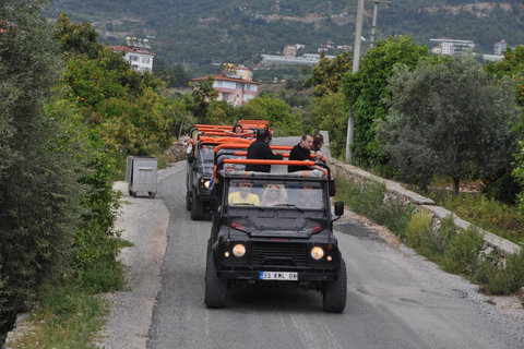 From Alanya: Full-Day Jeep Safari with Lunch and Transfer