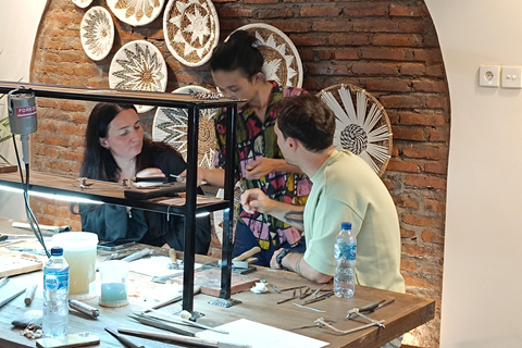 Bali : Atelier de fabrication de bijoux en argent à Uluwatu avec Creation15:00 HEURES