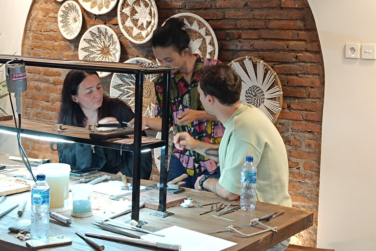 Bali : Atelier de fabrication de bijoux en argent à Uluwatu avec Creation15:00 HEURES