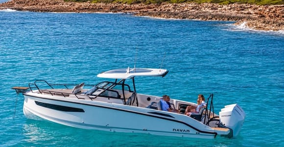 Private charter with captain near Santa Eularia