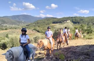 Florenz: Ausritt durch die toskanische Landschaft