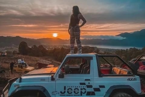 Mount Batur Sunrise Jeep Tour with Black Lava & Hot Springs - Image 2