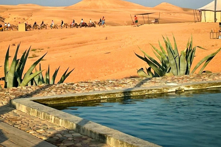 Marrakech: Agafay Desert Quad Bike with Lunch and Pool