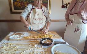 Cooking Tuscan Pasta Class with Brunello Tasting and Lunch