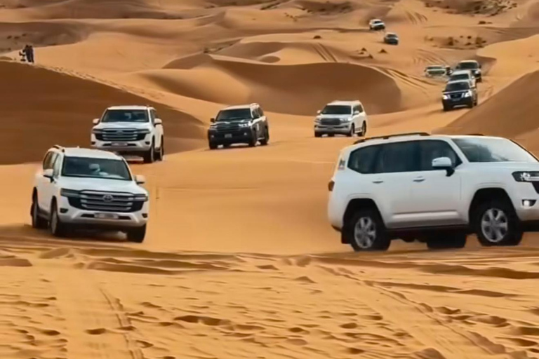 Doha :Desert Safari With Quad Bike, Camel Ride, SandBoarding