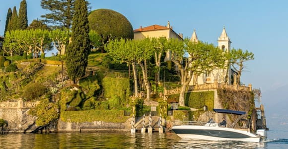 Lake Como: 3-Hour Eden26 Open Motorboat Rental with Boating License