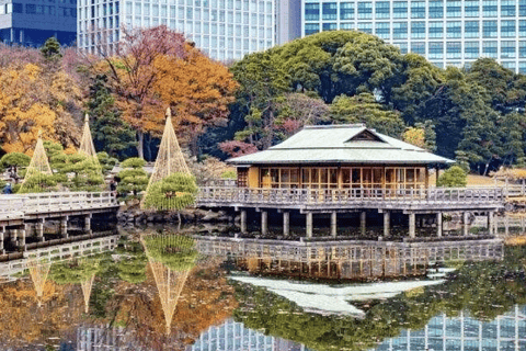 Tokio: rondleiding door de Tsukiji-markt en de Hama-rikyu-tuinen