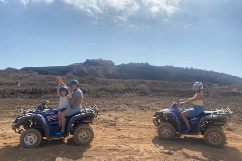 Tenerife: 100% Off-Road Quad Adventure with Pickups & Drinks Single Off-Road Quad Adventure with Pickup & Snacks