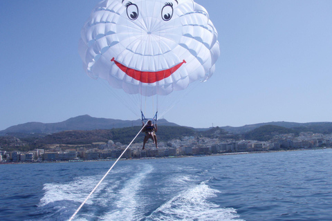 Rethymno: Parasailing Flight Experience over the Aegean