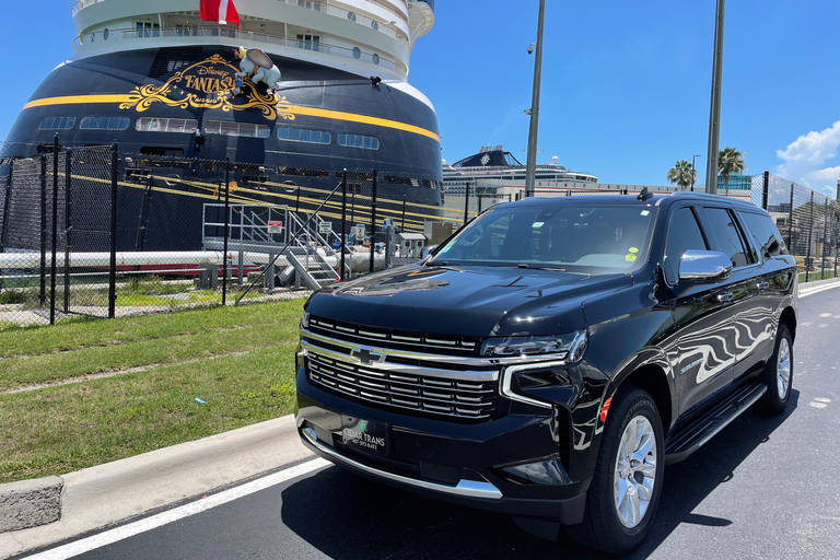 Orlando: MCO Airport - Port Canaveral Luxury TransferPort Canaveral-MCO One Way Transfer