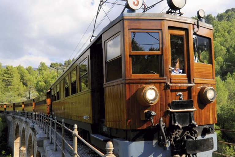 Mallorca: viaje en tren y tranvía desde Palma a SóllerMallorca: Viaje en tren y tranvía desde Palma a Sóller