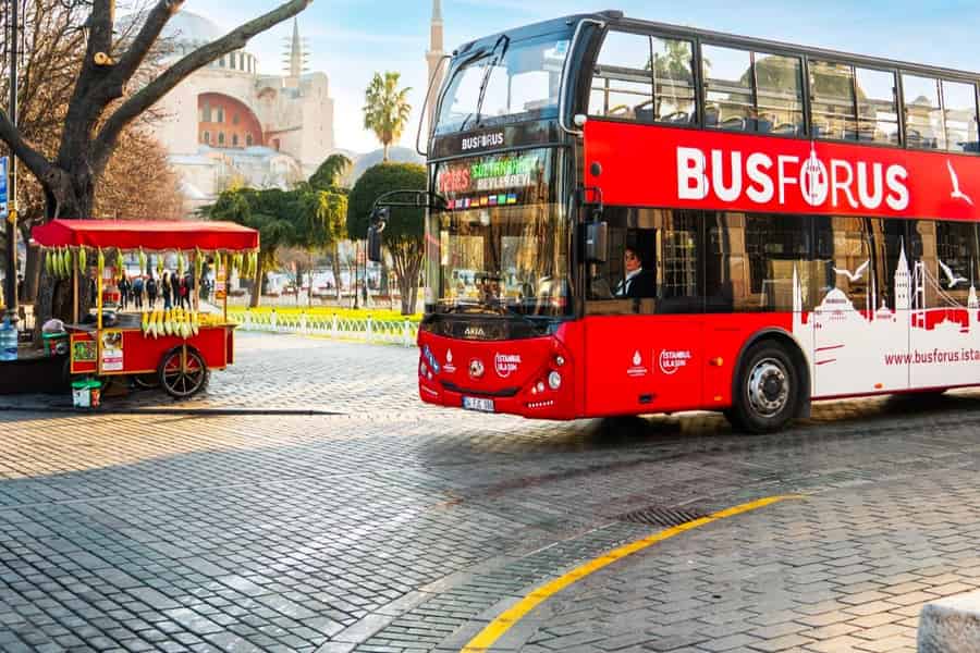 Istanbul: Hop-On/Hop-Off-Bus Ticket. Foto: GetYourGuide