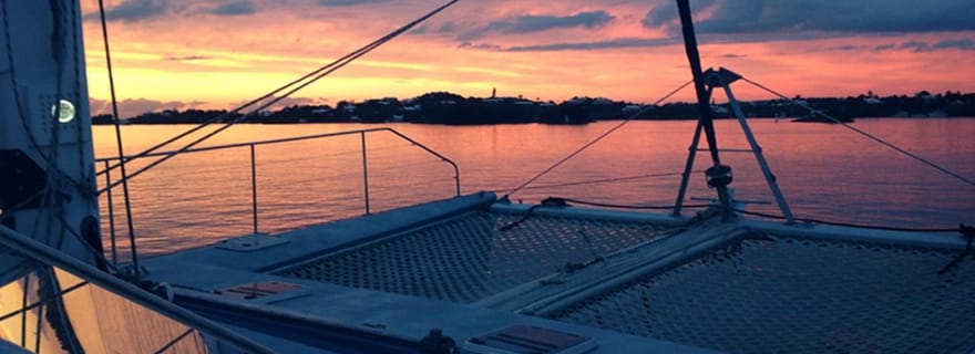 Bermudes : Croisière en catamaran au coucher du soleil