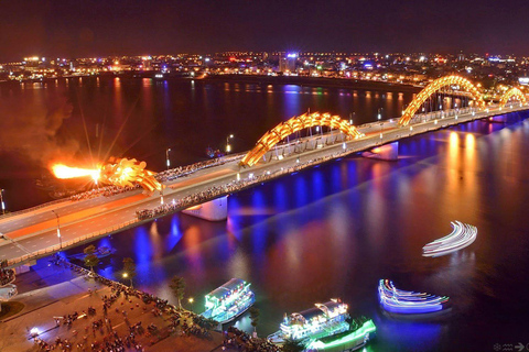 Da Nang: Tour gastronomico in moto con cena