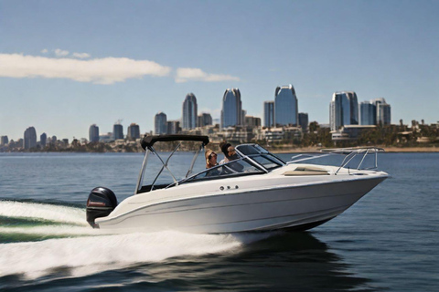 San Diego: Speed Boat Rental in San Diego Bay2h