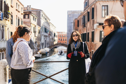 Venezia: Tour gastronomico con piatti cicchetti e vino