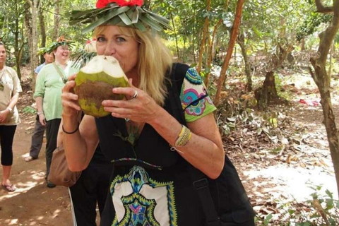 ZANZIBAR: Farma przypraw, jaskinia Salam, pływanie z żółwiami i restauracja RockWYCIECZKA PRYWATNA Z TRANSPORTEM