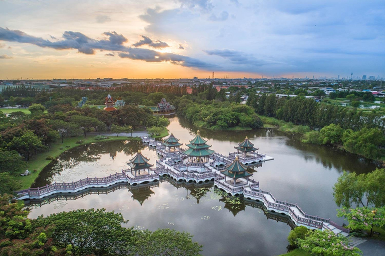 Bangkok Erawan Museum, Ancient City & Bang Pu Private Trip Ancient City & Erawan Museum｜Buffet Lunch｜Private Car Tour