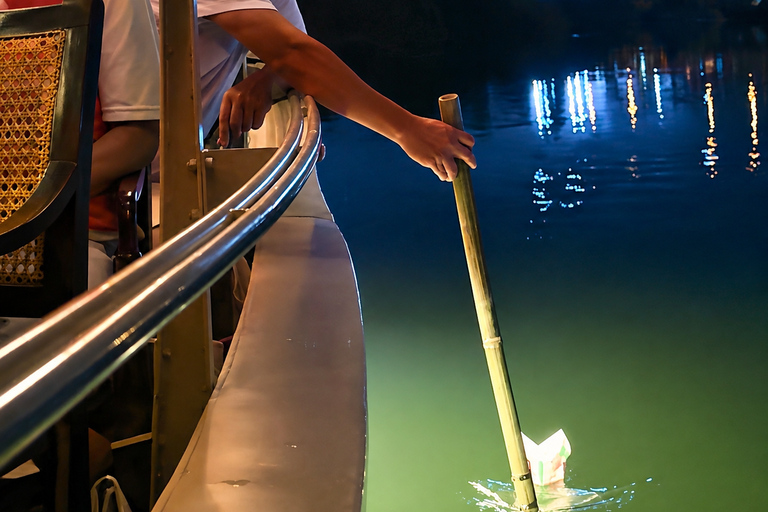 Hue: Evening Perfume River Electric Boat Cruise & Lantern Evening Perfume River Cruise